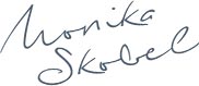 podpis Moniki Skóbel